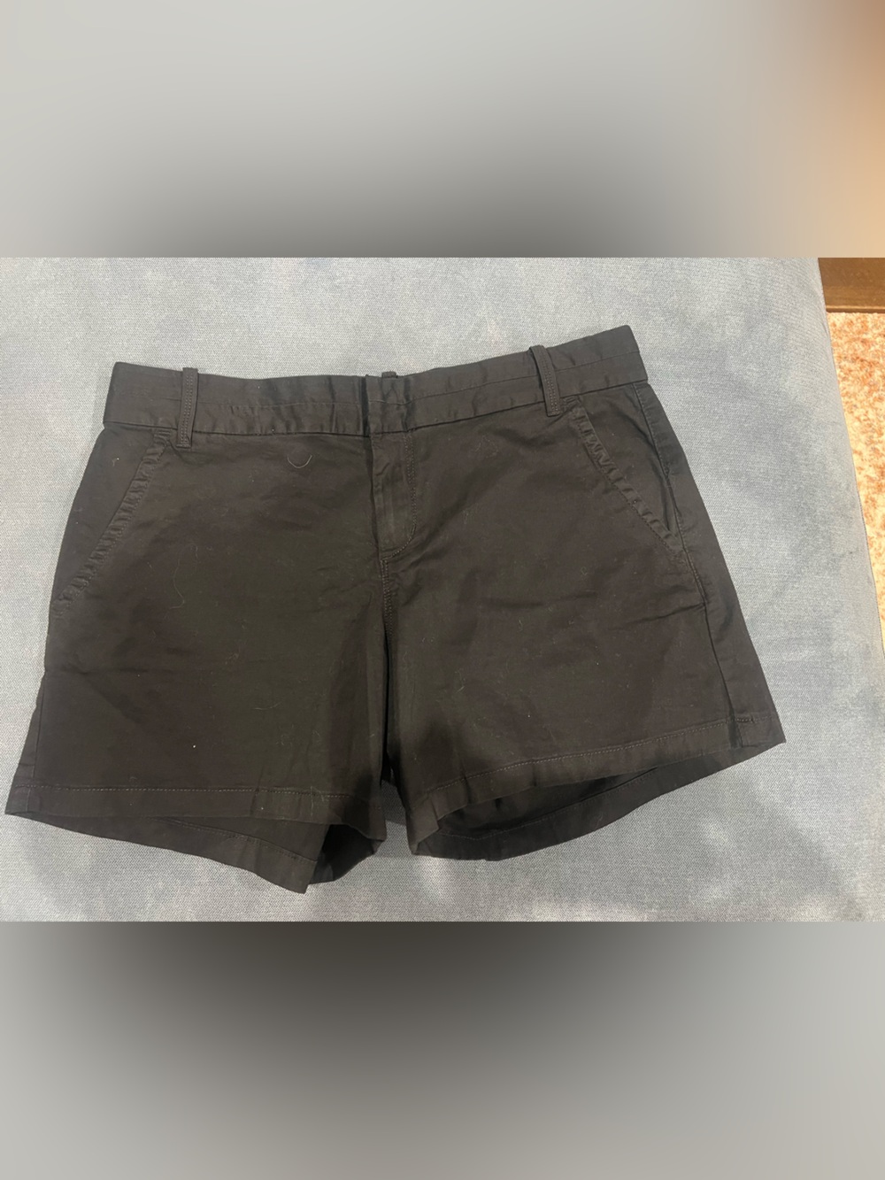 Calvin Klein Jeans Black Flat Front Men's Shorts